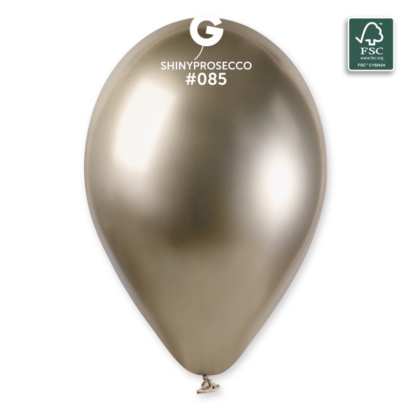 100% FSC-Certified NRL Balloons Shiny Prosecco